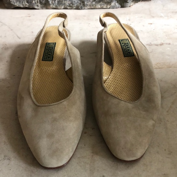 Gucci Shoes - Vintage Gucci Suede sandals